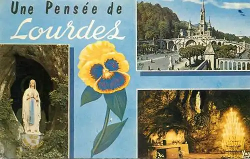 cpsm France Lourdes