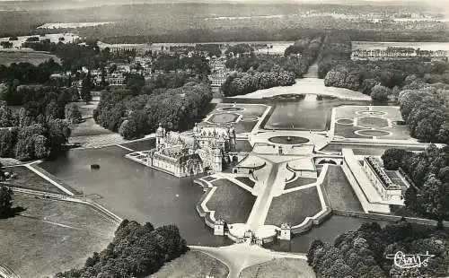 cpsm France Chantilly castle