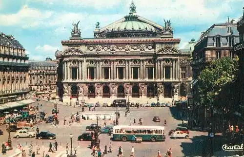 cpsm France Paris opera place