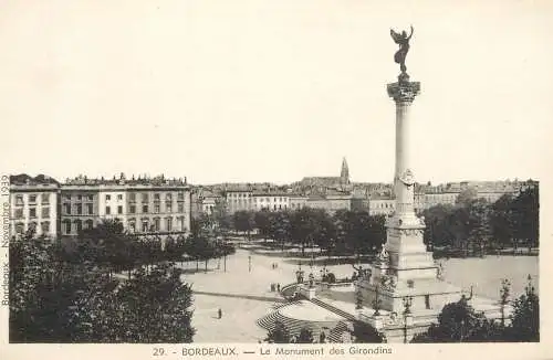 cpa France Bordeaux monument
