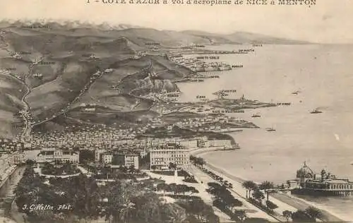 cpa France Nice Menton