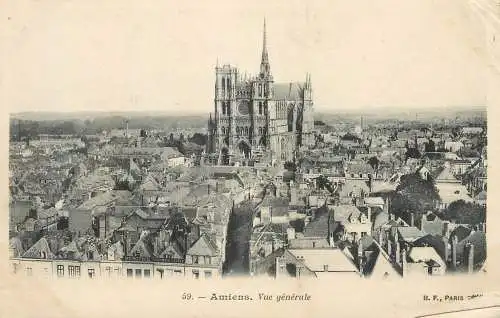 cpa France Amiens cathedrale