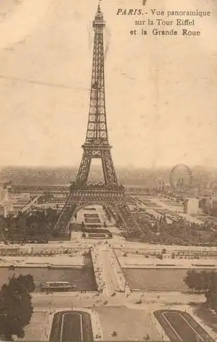 cpa France Paris Tour Eiffel