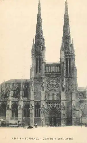 cpa France Bordeaux cathedrale Saint Andre