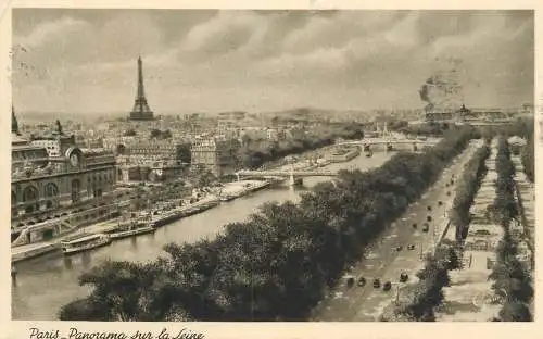cpa France Paris Seine river