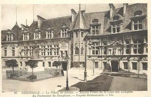 cpa France Grenoble justice palace