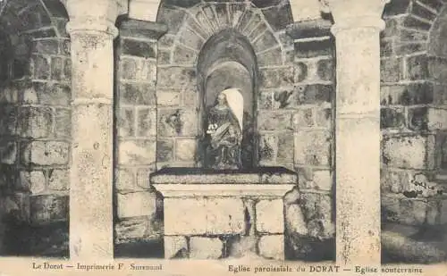 cpa France Dorat eglise paroissiale