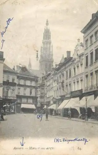 Belgium Anvers clocktower