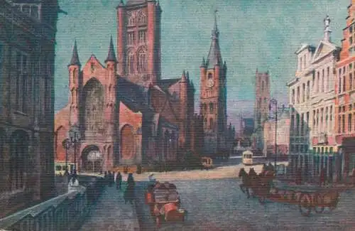 Belgium Gent Saint Nicolas church