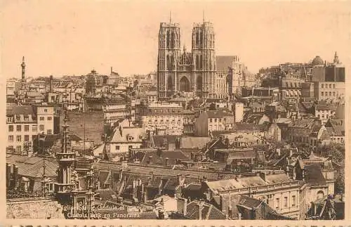 Belgium Bruxelles panorama eglise Ste Gudule