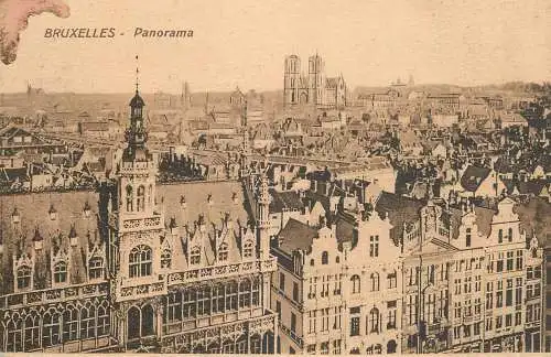Belgium Bruxelles panorama