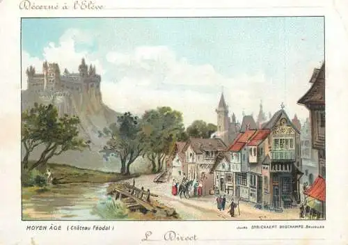 Belgium medieval castle