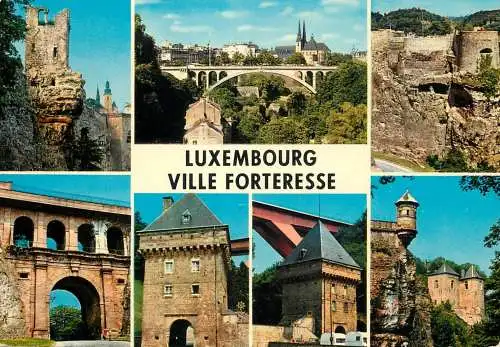 Luxembourg Ville Forteresse multi view