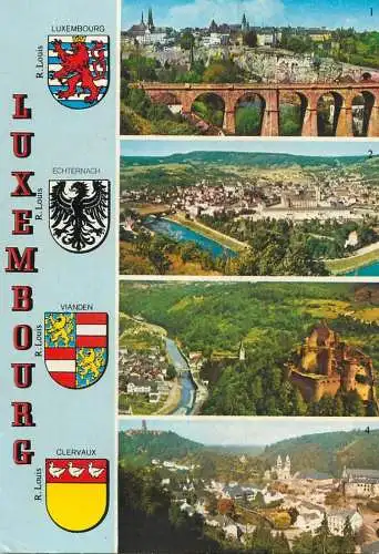 Luxembourg several panoramic views