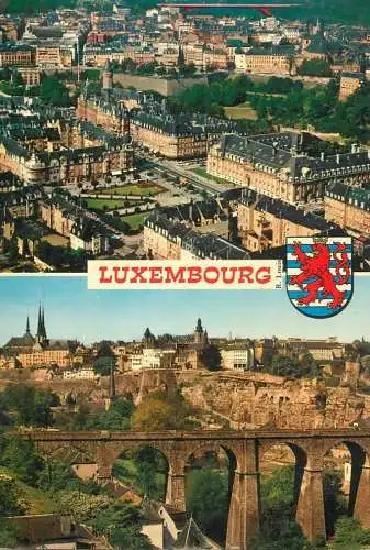 Luxembourg Town multi view souvenir