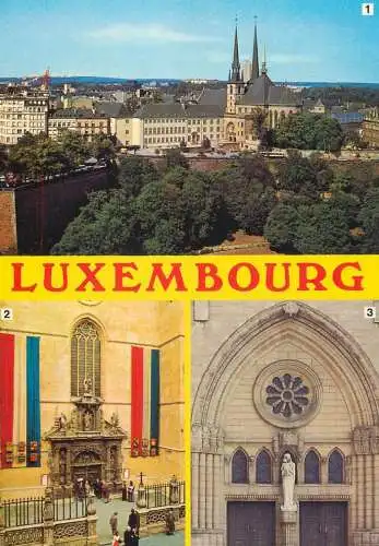 Luxembourg multi view souvenir