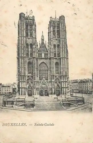Belgium Bruxelles Sainte Gudule