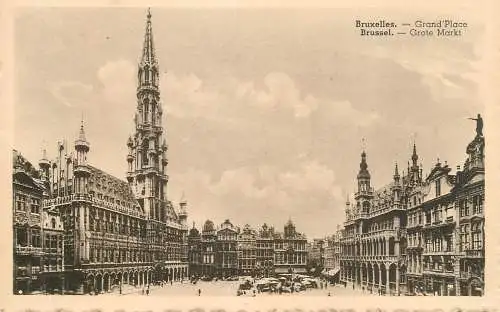 Belgium Bruxelles Grote Markt