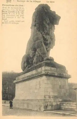 Belgium Gileppe (Dam) lion
