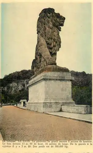 Belgium Gileppe (Dam) lion