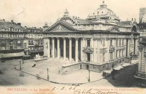 Belgium Bruxelles la bourse