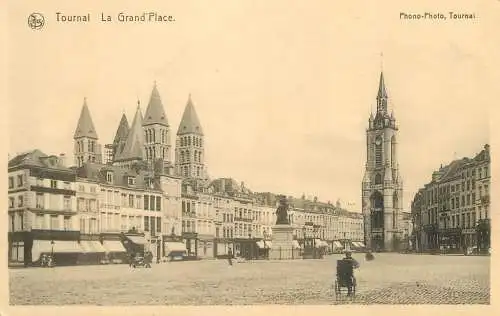 Belgium Tournai la grand place
