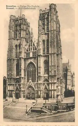 Belgium Bruxelles Eglise Ste Gudule