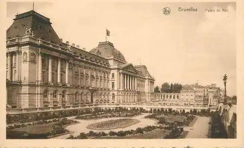 Belgium Bruxelles king's palace