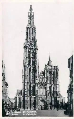 Belgium Antwerpen cathedrale