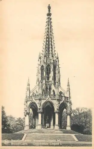 Belgium Bruxelles Laken Leopold monument