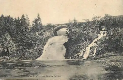 Belgium Spa Coo waterfall