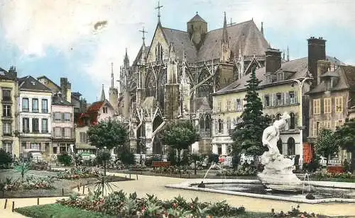 France Troyes St. Urbain et jardin