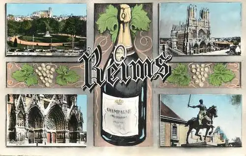 France Reims cathedrale Colbert Champagne