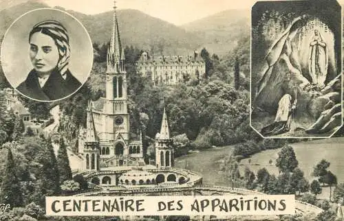 France Lourdes basilique centenaire des apparitions