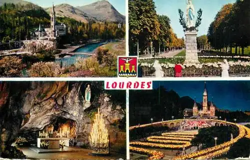 France Lourdes basilique