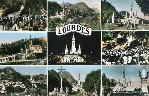 France Lourdes basilique