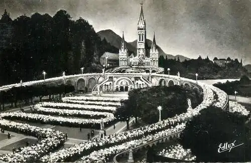 France Lourdes basilique