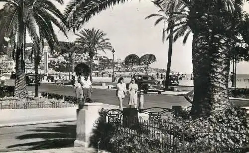France Nice un coin de promenade 1960