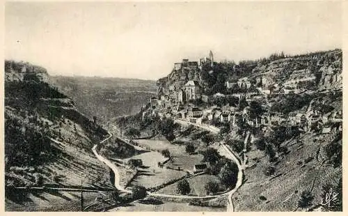 France Rocamadour rute de Cahors