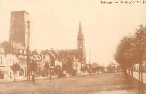 Belgium Zelzate center square