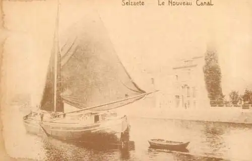 Belgium Zelzate chanel boats