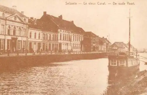 Belgium Zelzate chanel boats