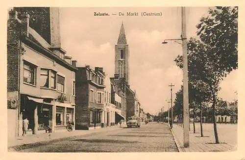 Belgium Zelzate de Markt centrum