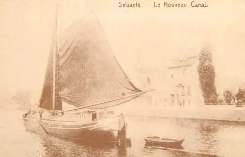 Belgium Zelzate chanel sailing vessel