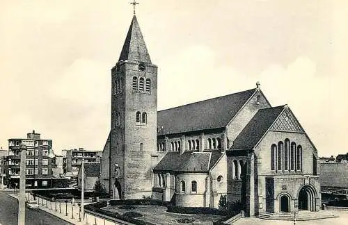 Belgium Knokke sur Mer Sacre Coeur church