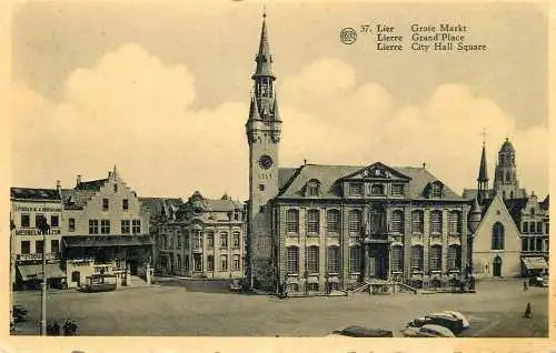 Belgium Lier city hall square