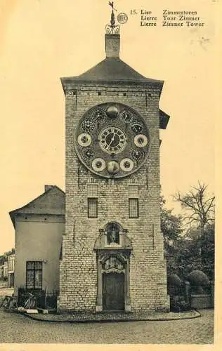 Belgium Lier clocktower Zimmer
