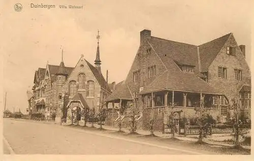 Belgium Duinbergen villa Weelvaart