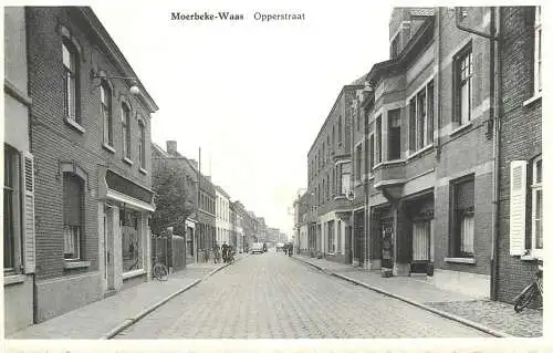 Belgium Moerbeke-Waas opera street