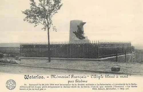 Belgium Waterloo memorial Francais